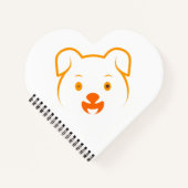 Cute Puppy Notitieboek (Voorkant)