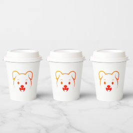 Cute Puppy Papieren Bekers