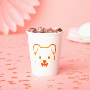 Cute Puppy Papieren Bekers