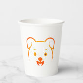 Cute Puppy Papieren Bekers (Voorkant)