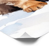 Cute puppy perfect poster (Hoek)