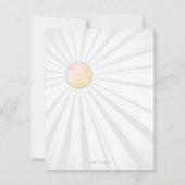 Cute Puppy Personalized Birthday Girl Kaart (Achterkant)