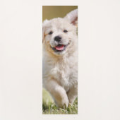 Cute Puppy Personalized Photo Dog Yogamat (Voorkant)
