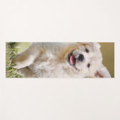 Cute Puppy Personalized Photo Dog Yogamat (Voorkant (horizontaal))
