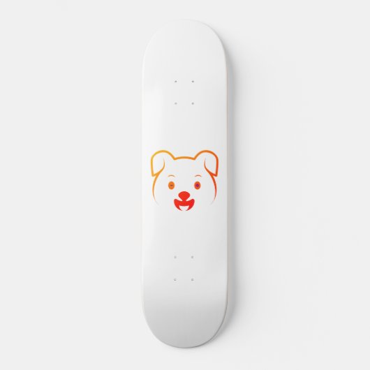 Cute Puppy Persoonlijk Skateboard (Voorkant)