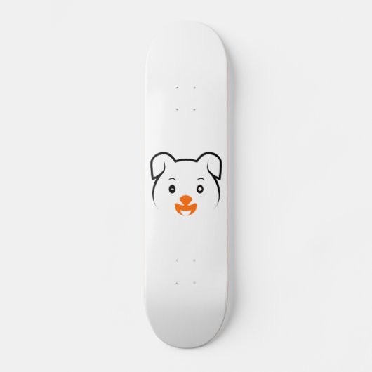 Cute Puppy Persoonlijk Skateboard (Voorkant)