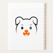 Cute Puppy Planner (Achterkant)