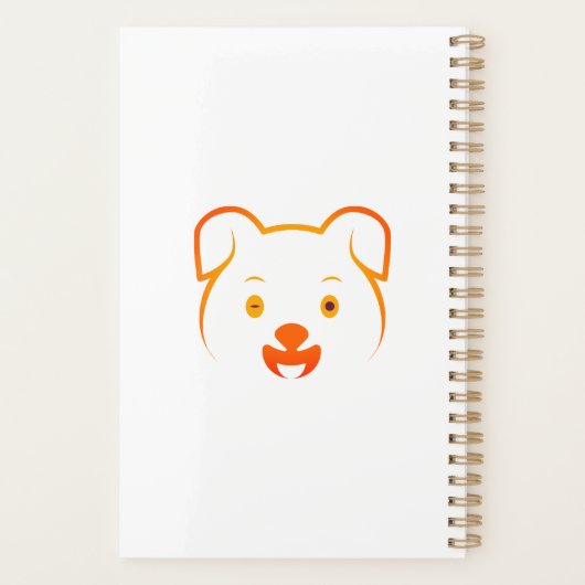 Cute Puppy Planner (Achterkant)