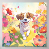 Cute Puppy Poster (Voorkant)