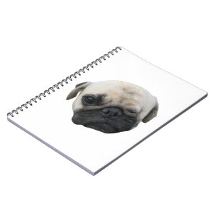 Cute Puppy Pug Dog Friend ... か わ い 子 犬 Notitieboek