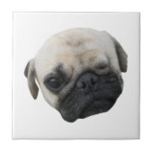 Cute Puppy Pug Dog Friend ... か わ い 子 犬 Tegeltje (Voorkant)