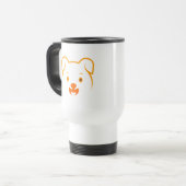 Cute Puppy Reisbeker (Voorkant links)