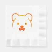 Cute Puppy Servet (Voorkant)
