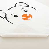 Cute Puppy Sherpa Deken (3/4)