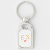 Cute Puppy Sleutelhanger (Voorkant)