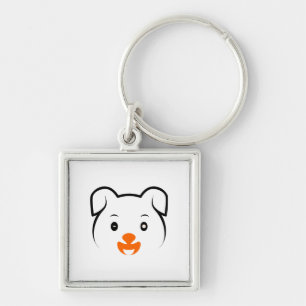 Cute Puppy Sleutelhanger