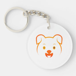 Cute Puppy Sleutelhanger
