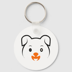 Cute Puppy Sleutelhanger