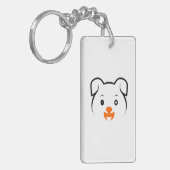 Cute Puppy Sleutelhanger (Voorkant Links)