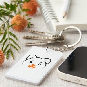Cute Puppy Sleutelhanger