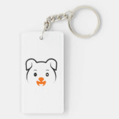 Cute Puppy Sleutelhanger (achterkant)