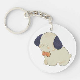 Cute puppy sleutelhanger