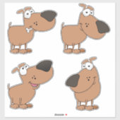 Cute Puppy Sticker (Vel)