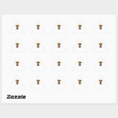 Cute puppy sticker (Vel)