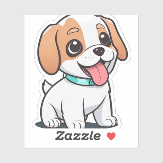 Cute Puppy Sticker (Vel)