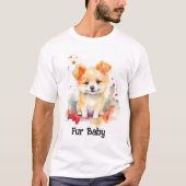 Cute Puppy T-shirt (Voorkant)