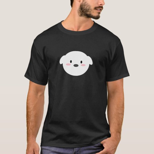 Cute Puppy T-shirt (Voorkant)