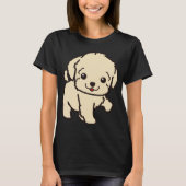 Cute Puppy T-shirt (Voorkant)
