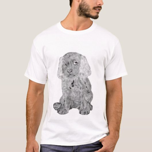 CUTE PUPPY T-SHIRT (Voorkant)