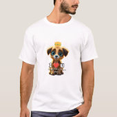 Cute puppy t-shirt (Voorkant)