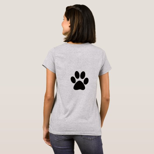 Cute Puppy T-shirt (Achterkant volledig)