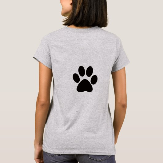 Cute Puppy T-shirt (Achterkant)