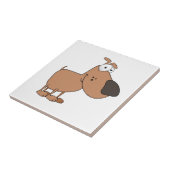 Cute Puppy Tegeltje (Zijkant)