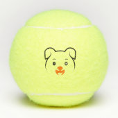 Cute Puppy Tennisballen (Voorkant)