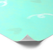 Cute Puppy with Heart Balloon Poster (Hoek)