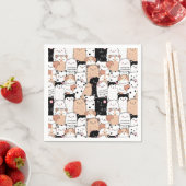 Cute Pups Napkins Servet (Insitu)