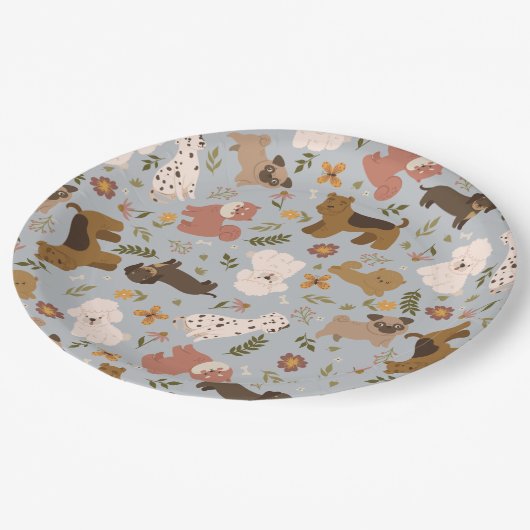 Cute Pups Paper Bord (Gekanteld)