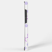 Cute Purple Dreamy Books & Bows Pattern Samsung Galaxy Hoesje (Rechterkant)
