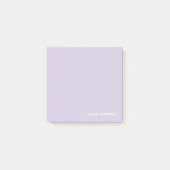 Cute Purple Name Mini Post-it® Notes (Voorkant)