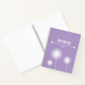Cute purple Notebook Notitieboek (Binnen)