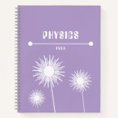 Cute purple Notebook Notitieboek (Voorkant)