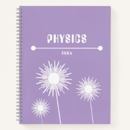 Cute purple Notebook Notitieboek