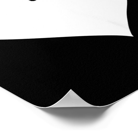 Cute Purple Or Nk Giraffe  Poster (Hoek)