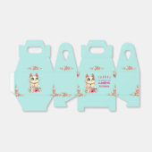 Cute Purrfect Kat Kittens Verjaardagsfeestje Bedankdoosjes (Uitgevouwen)