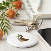 Cute Quail Sleutelhanger (Zijkant)