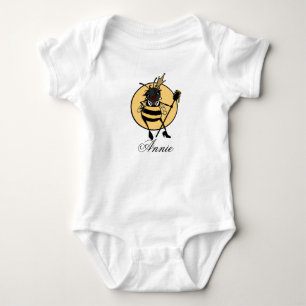 CUTE QUEEN BEE ÉÉN BABY PIECE BABY ROMPER